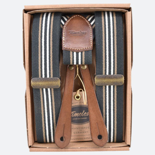 Timeless LeatherPants suspenders PetrolPants suspendersBritish Parts Lucerne