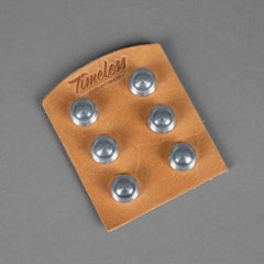 Timeless LeatherButtons for suspenders made of aluminumBritish Parts Lucerne