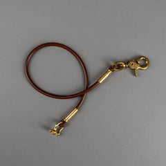 Timeless LeatherWallet Strap brownWalletBritish Parts Lucerne