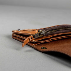 Timeless LeatherVintage Wallet brown without RopeWalletBritish Parts Lucerne