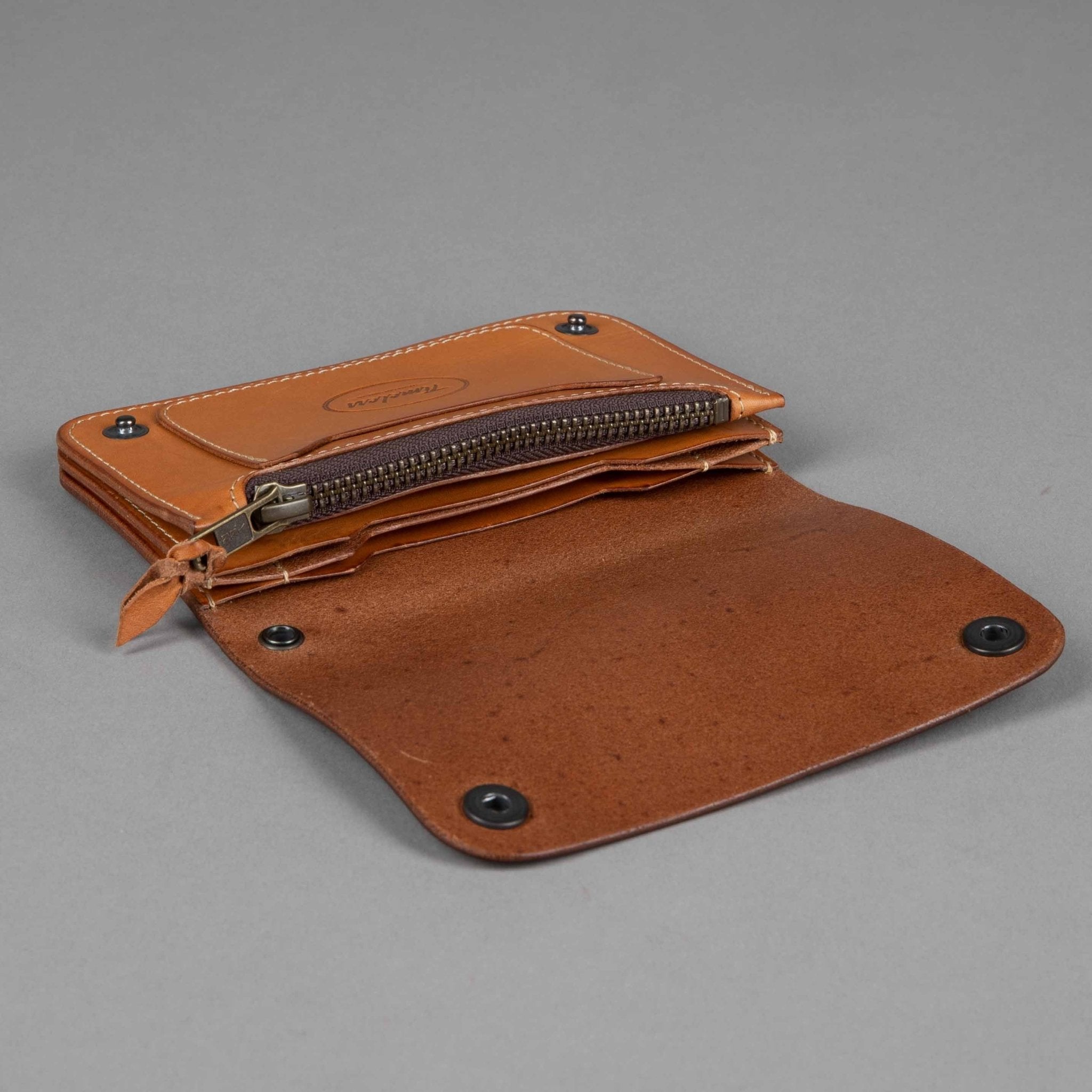 Timeless LeatherVintage Wallet brownWalletBritish Parts Lucerne