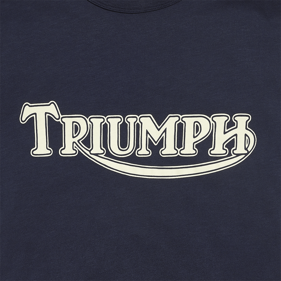 Triumph MotorcyclesFork Seal T-Shirt IndigoT-ShirtBritish Parts Lucerne