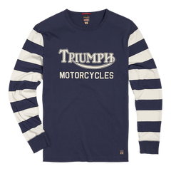 Triumph MotorcyclesIgnition Coil Longsleeve Shirt Indigo / BoneLongsleeve ShirtBritish Parts Lucerne