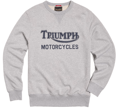 Triumph MotorcyclesRadial sweatshirt in grayLongsleeve shirtBritish Parts Lucerne