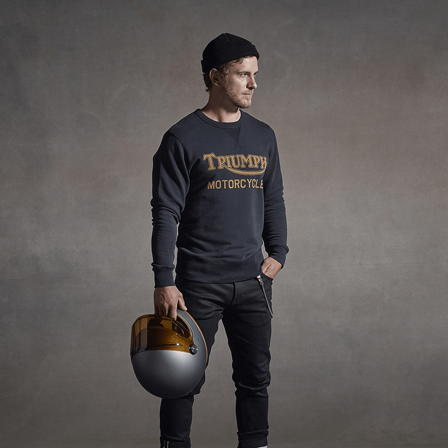 Triumph MotorcyclesRadial sweatshirt in blackLongsleeve shirtBritish Parts Lucerne