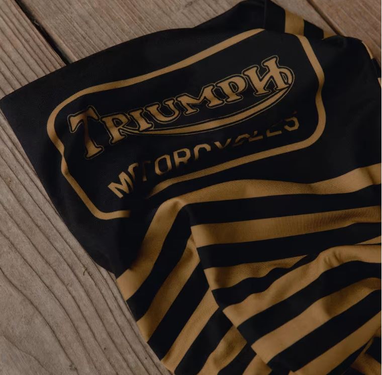 Triumph MotorcyclesTriumph Pinstriped tube scarfScarfBritish Parts Lucerne