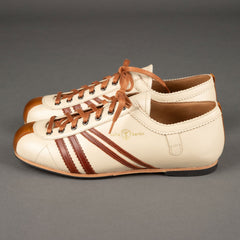 Zeha BerlinCarl Häßner - Club - cream white / red brown / cognacShoesBritish Parts Lucerne