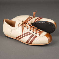 Zeha BerlinCarl Häßner - Club - cream white / red brown / cognacShoesBritish Parts Lucerne