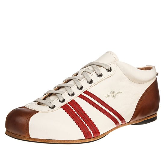 Zeha BerlinCarl Häßner - Liga - cream white / red / cognacShoesBritish Parts Luzern