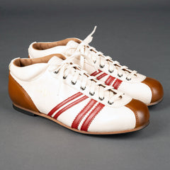 Zeha BerlinCarl Häßner - Liga - cream white / red / cognacShoesBritish Parts Luzern