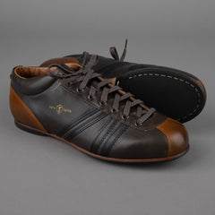 Zeha BerlinCarl Häßner - Liga - gray / blue / cognacShoesBritish Parts Luzern