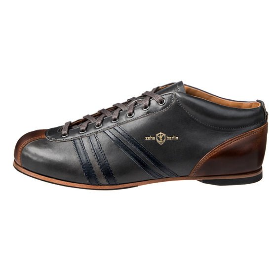 Zeha BerlinCarl Häßner - Liga - gray / blue / cognacShoesBritish Parts Luzern