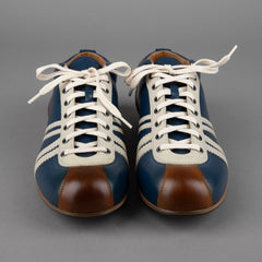 Zeha BerlinCarl Häßner - Liga - medium blue / cream white / cognacShoesBritish Parts Luzern