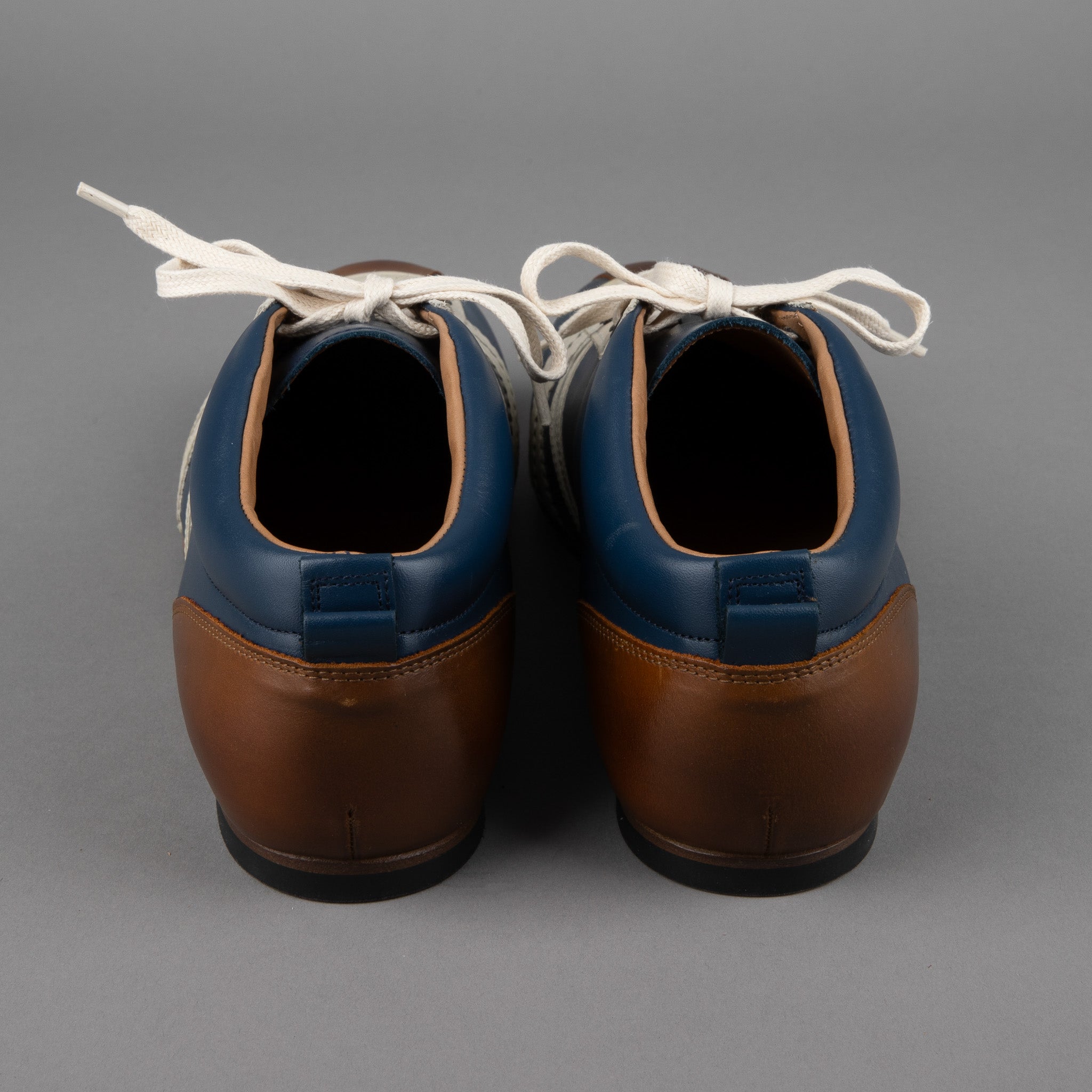 Zeha BerlinCarl Häßner - Liga - medium blue / cream white / cognacShoesBritish Parts Luzern