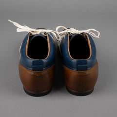 Zeha BerlinCarl Häßner - Liga - medium blue / cream white / cognacShoesBritish Parts Luzern