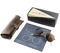AO Eyewear "The General" Sunglasses - GoldSunglassesBritish Parts Lucerne