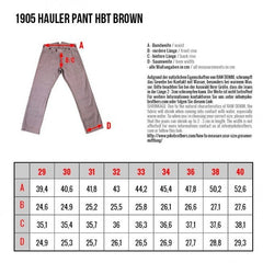 Pike Brothers1905 Hauler Pant HBT BrownPantsBritish Parts Lucerne