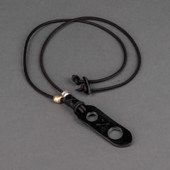 2 ArrowsPortaocchiali glasses holder blackNecklaceBritish Parts Lucerne