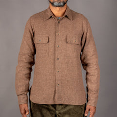 A Piece of Chic "Auvergnate" Shirt BrownShirtBritish Parts Lucerne