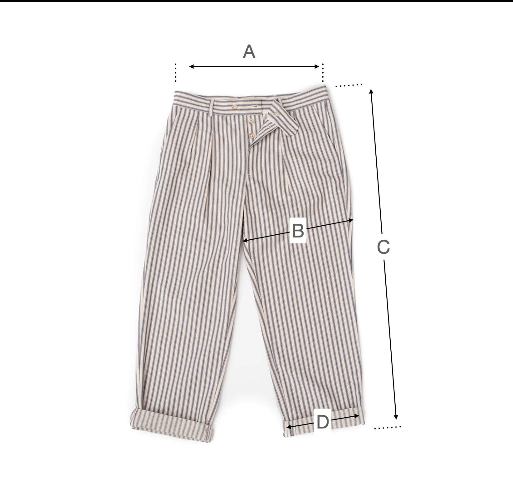 A Piece of Chic "Bayou" Pants NaturalPantsBritish Parts Lucerne