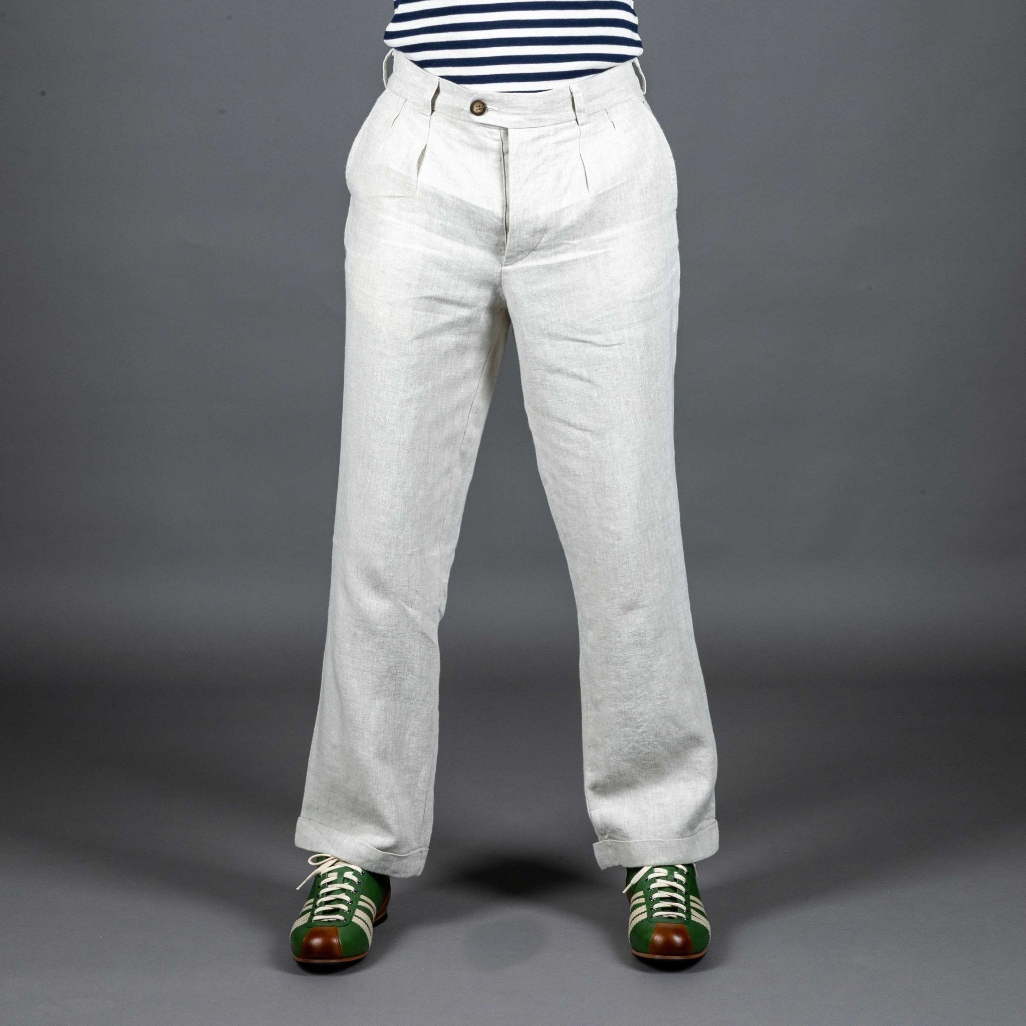 A Piece of Chic "Bayou" Pants NaturalPantsBritish Parts Lucerne