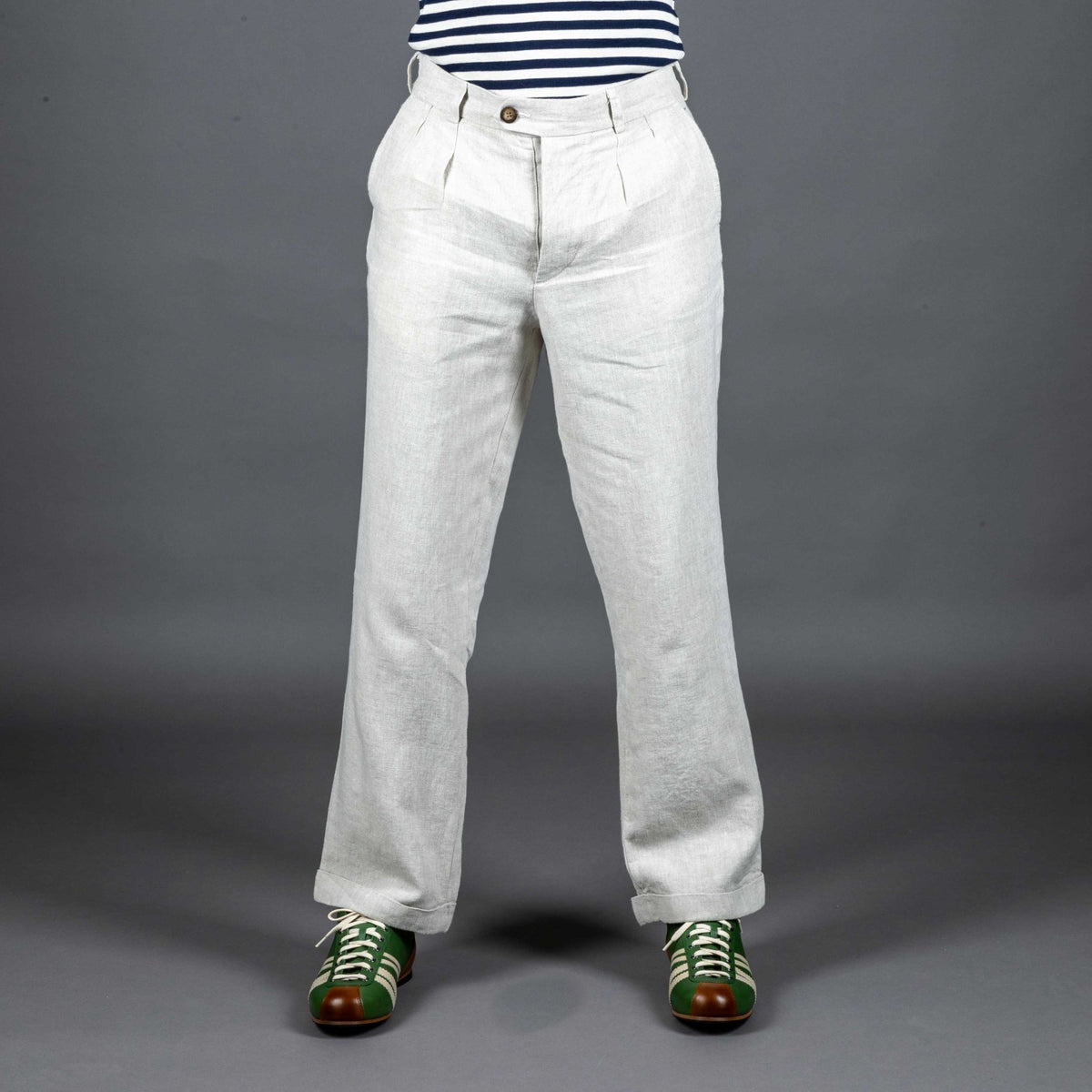 A Piece of Chic "Bayou" Pants NaturalPantsBritish Parts Lucerne