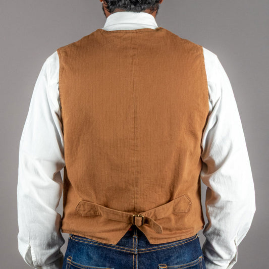 A Piece of ChicElegant vest HBT RustWaistcoatsBritish Parts Lucerne