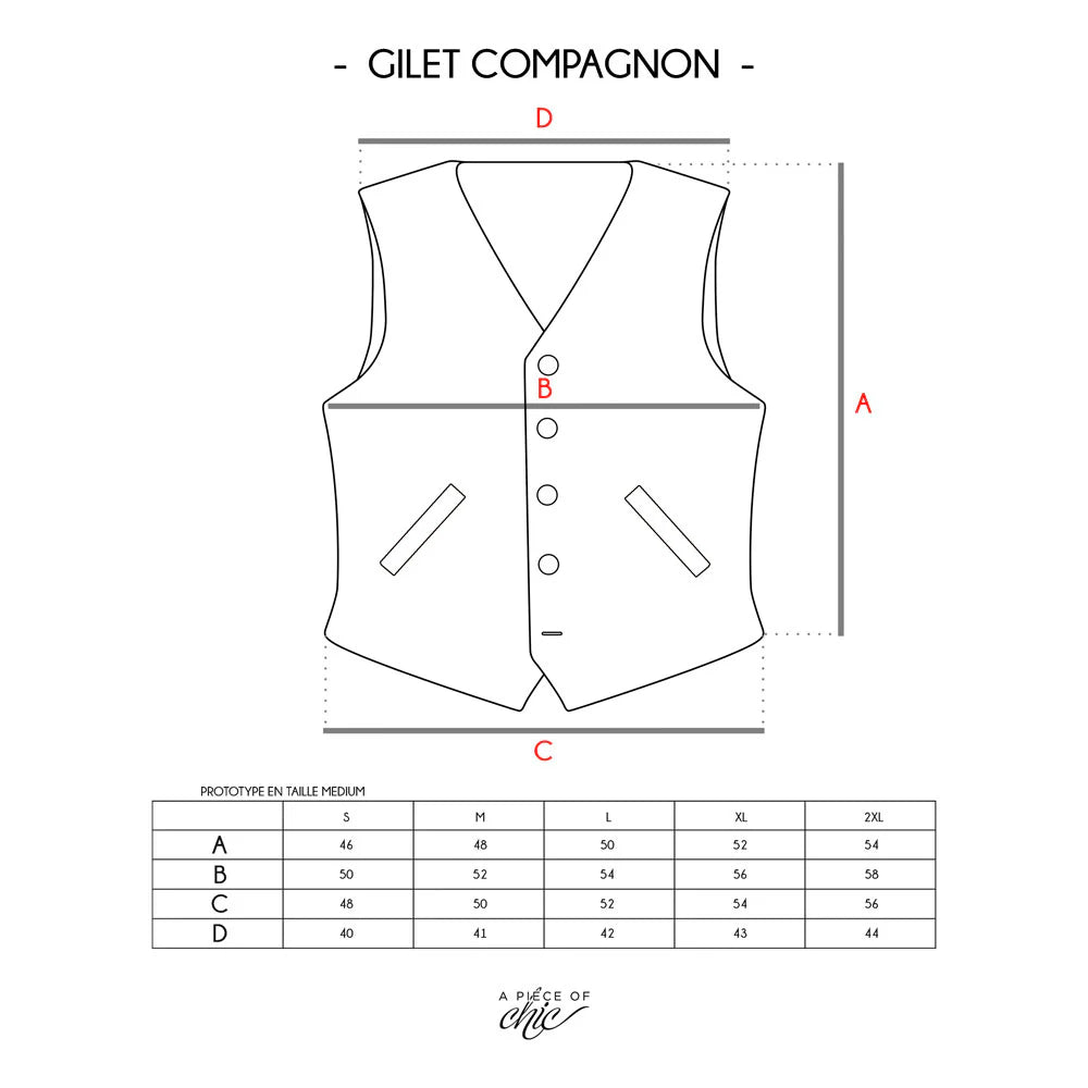 A Piece of ChicElegant vest HBT RustWaistcoatsBritish Parts Lucerne