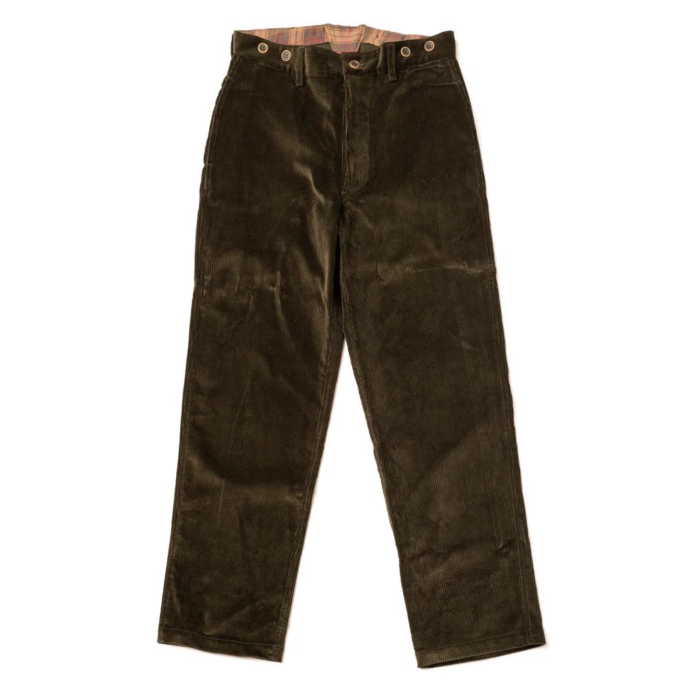 A Piece of Chic "LE MANARD" work trousers corduroy dark greenPantsBritish Parts Lucerne