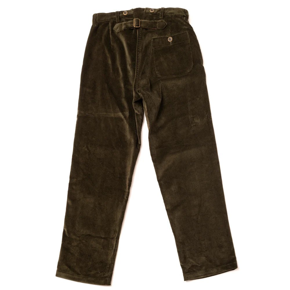A Piece of Chic "LE MANARD" work trousers corduroy dark greenPantsBritish Parts Lucerne