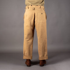 A Piece of Chic"LE MANARD" Arbeiterhose Heavy Canvas BeigeHosenBritish Parts Luzern