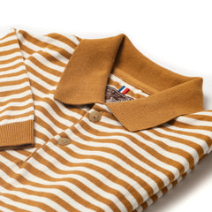 A Piece of Chic "Marius" Polo Shirt occre whitePolo ShirtBritish Parts Lucerne