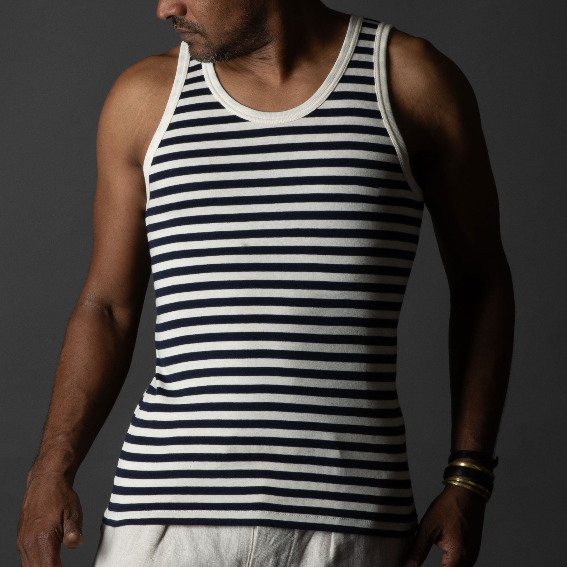 A Piece of ChicMarlou Tank Top StripesTank TopBritish Parts Lucerne