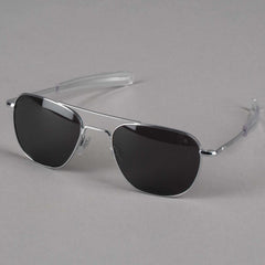 AO Eyewear "The Original Pilot" Sunglasses - Silver (shiny)SunglassesBritish Parts Lucerne