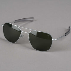 AO Eyewear "The Original Pilot" Sunglasses - Silver (matt)SunglassesBritish Parts Lucerne