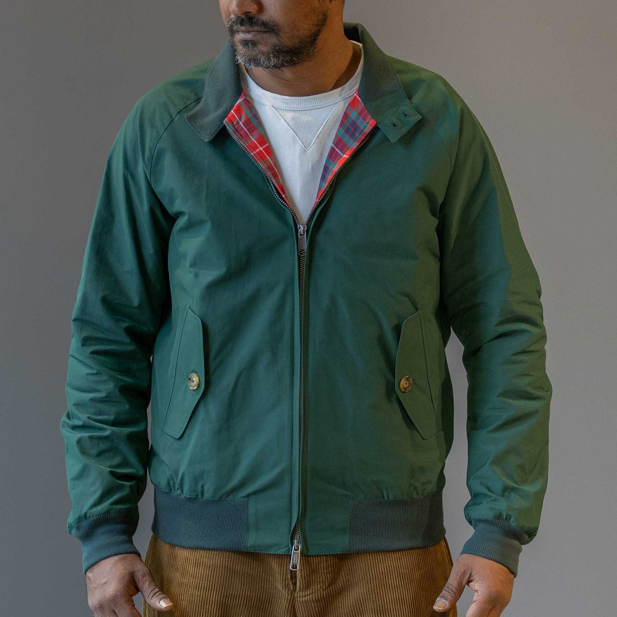 BaracutaG9 Harrington Jacket Racing GreenJacketsBritish Parts Lucerne