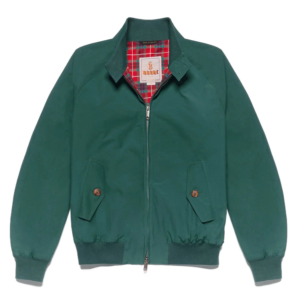 BaracutaG9 Harrington Jacket Racing GreenJacketsBritish Parts Lucerne