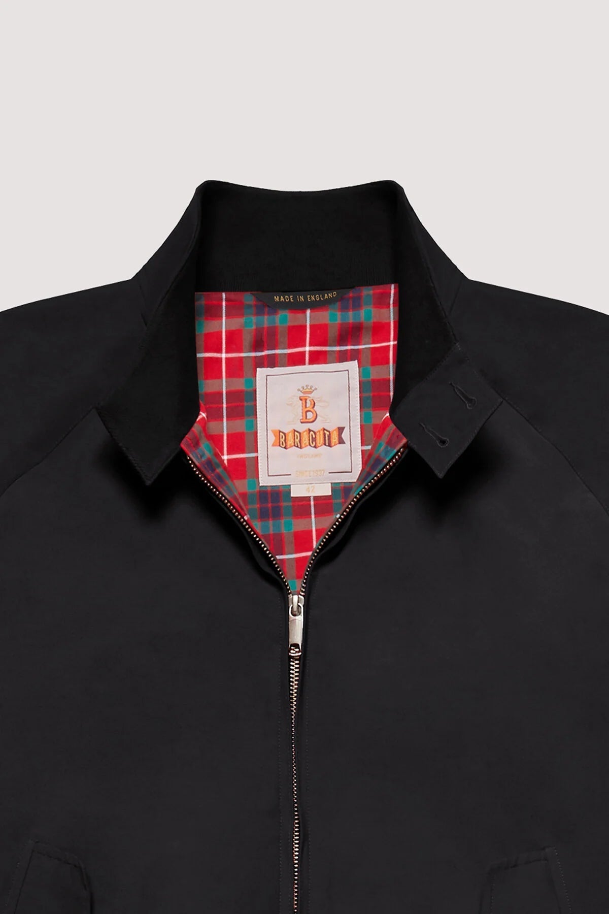 BaracutaG9 Harrington jacket blackJacketsBritish Parts Lucerne