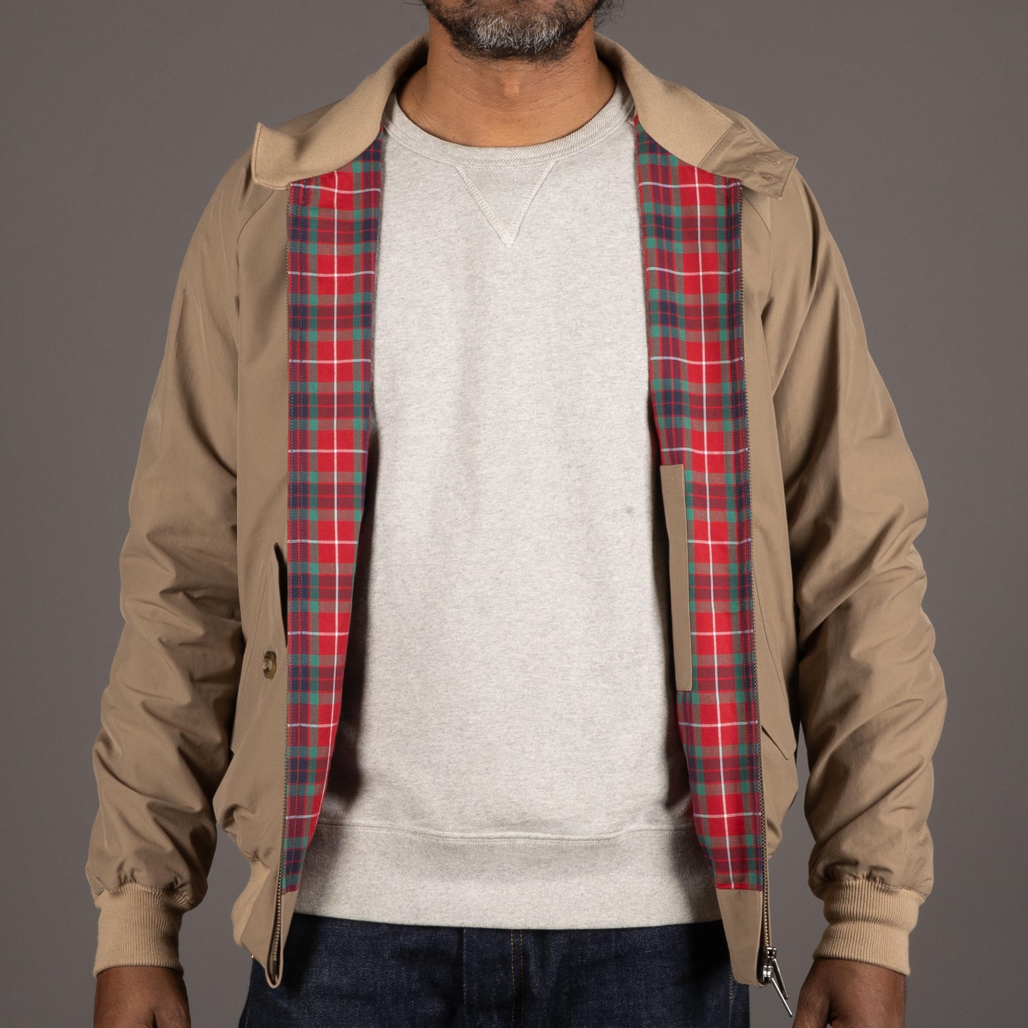 BaracutaG9 Harrington Jacket TanJacketsBritish Parts Lucerne