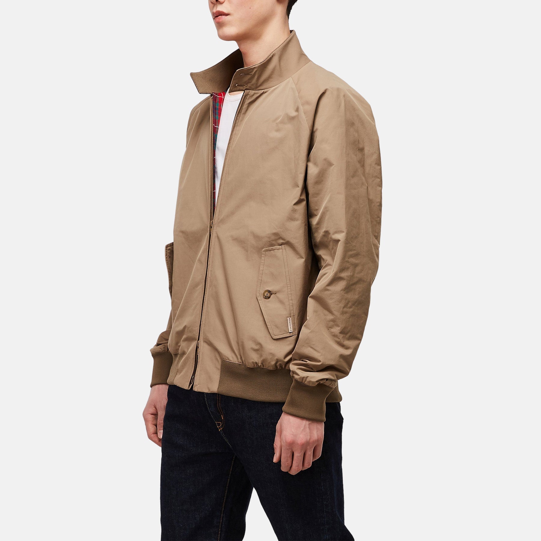 BaracutaG9 Harrington Jacket TanJacketsBritish Parts Lucerne