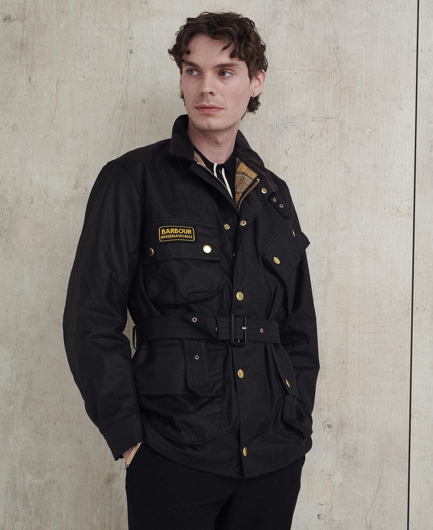 Barbour InternationalInternational Original Wax Jacket blackJacketsBritish Parts Lucerne