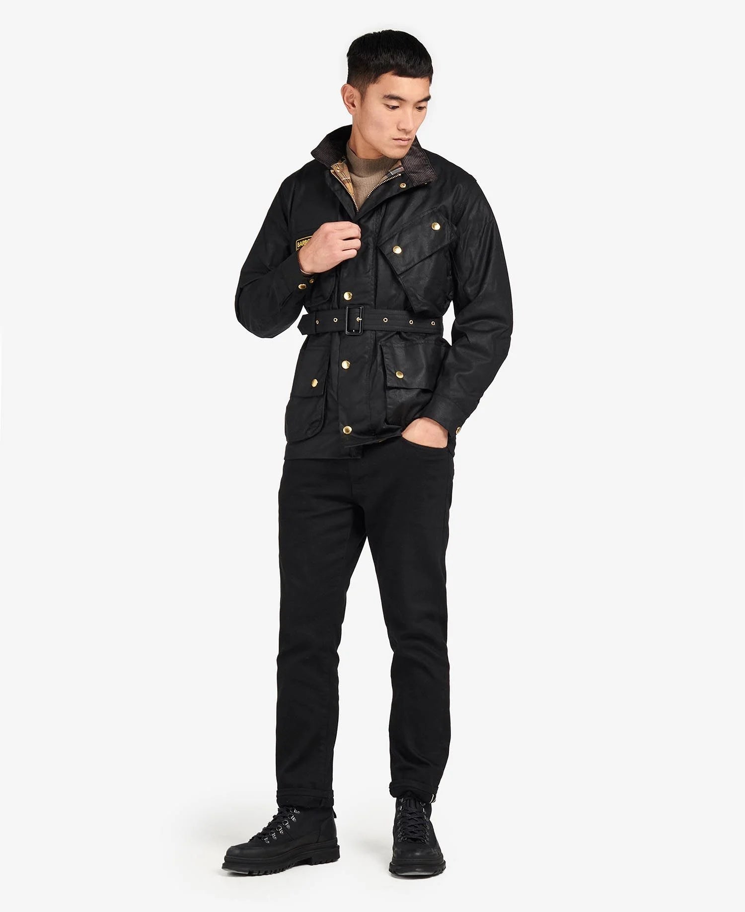 Barbour InternationalInternational Original Wax Jacket blackJacketsBritish Parts Lucerne