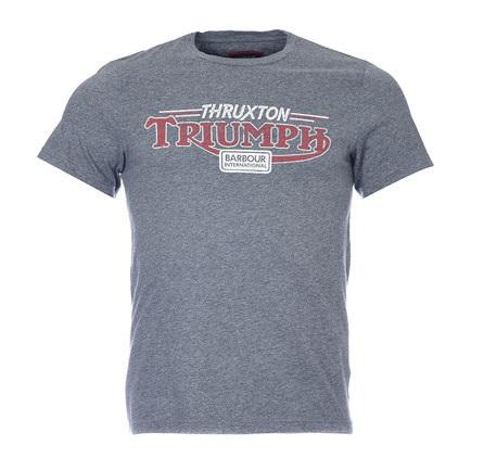 Barbour InternationalTriumph Thruxton Grey Marl T-Shirt (dark gray mottled)T-ShirtBritish Parts Luzern