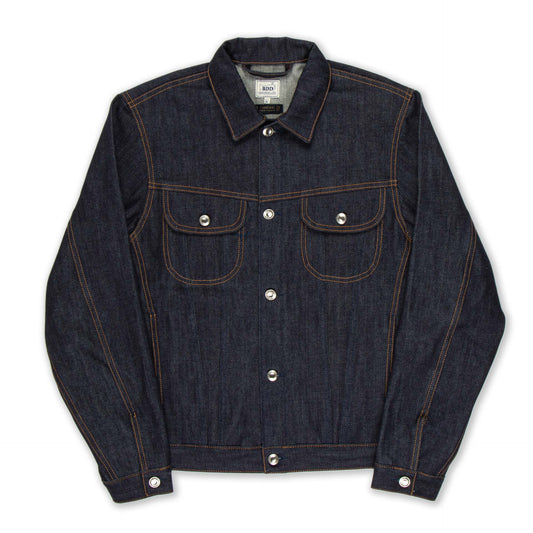 BenzakTrucker Jacket BDJ - 05 Vintage Indigo SelvedgeShirtBritish Parts Lucerne