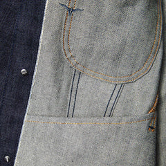 BenzakTrucker Jacket BDJ - 05 Vintage Indigo SelvedgeShirtBritish Parts Lucerne
