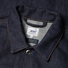 BenzakTrucker Jacket BDJ - 05 Vintage Indigo SelvedgeShirtBritish Parts Lucerne
