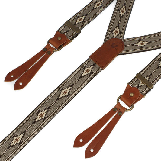 BertellesBertelles Braces Aztec Pattern CognacBracesBritish Parts Lucerne