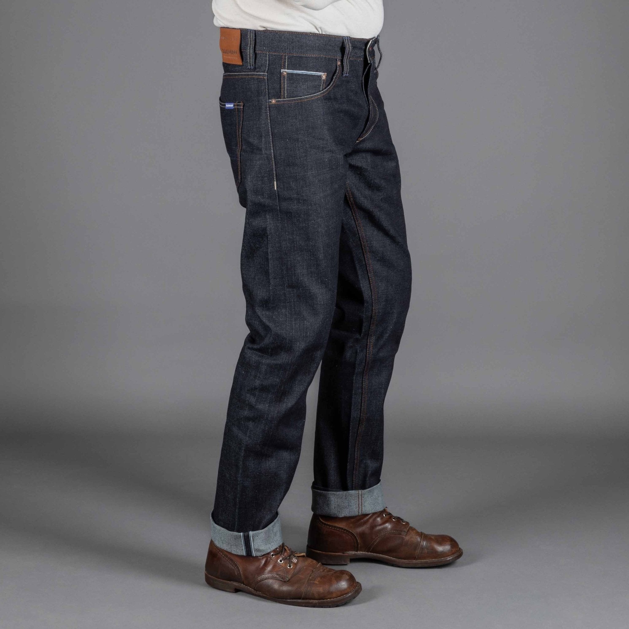 Blaumann Jeans TrousersBio Narrow Blaumann Jeans Trousers 15 oz (Organic Cotton)TrousersBritish Parts Lucerne