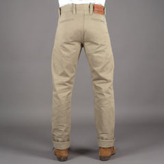 Blue man jeansChino pants Beige SelvagePantsBritish Parts Lucerne