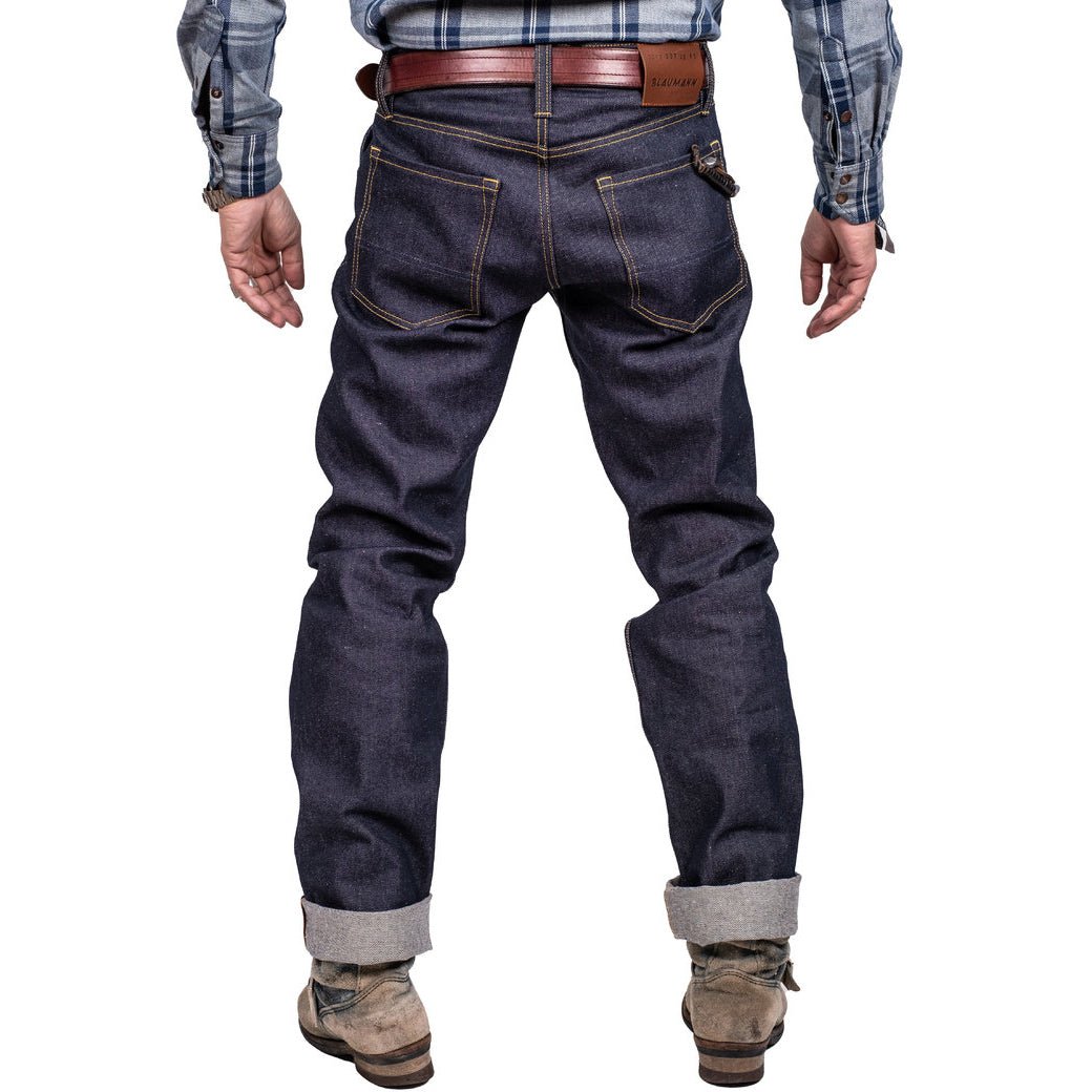 Straight leg denim pantsStraight leg (high) denim pants 13.5 ozPantsBritish Parts Lucerne